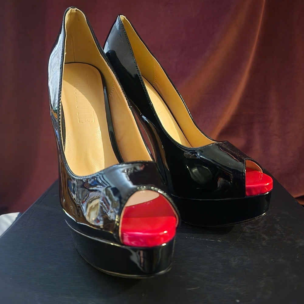 Merumote Patent Heels